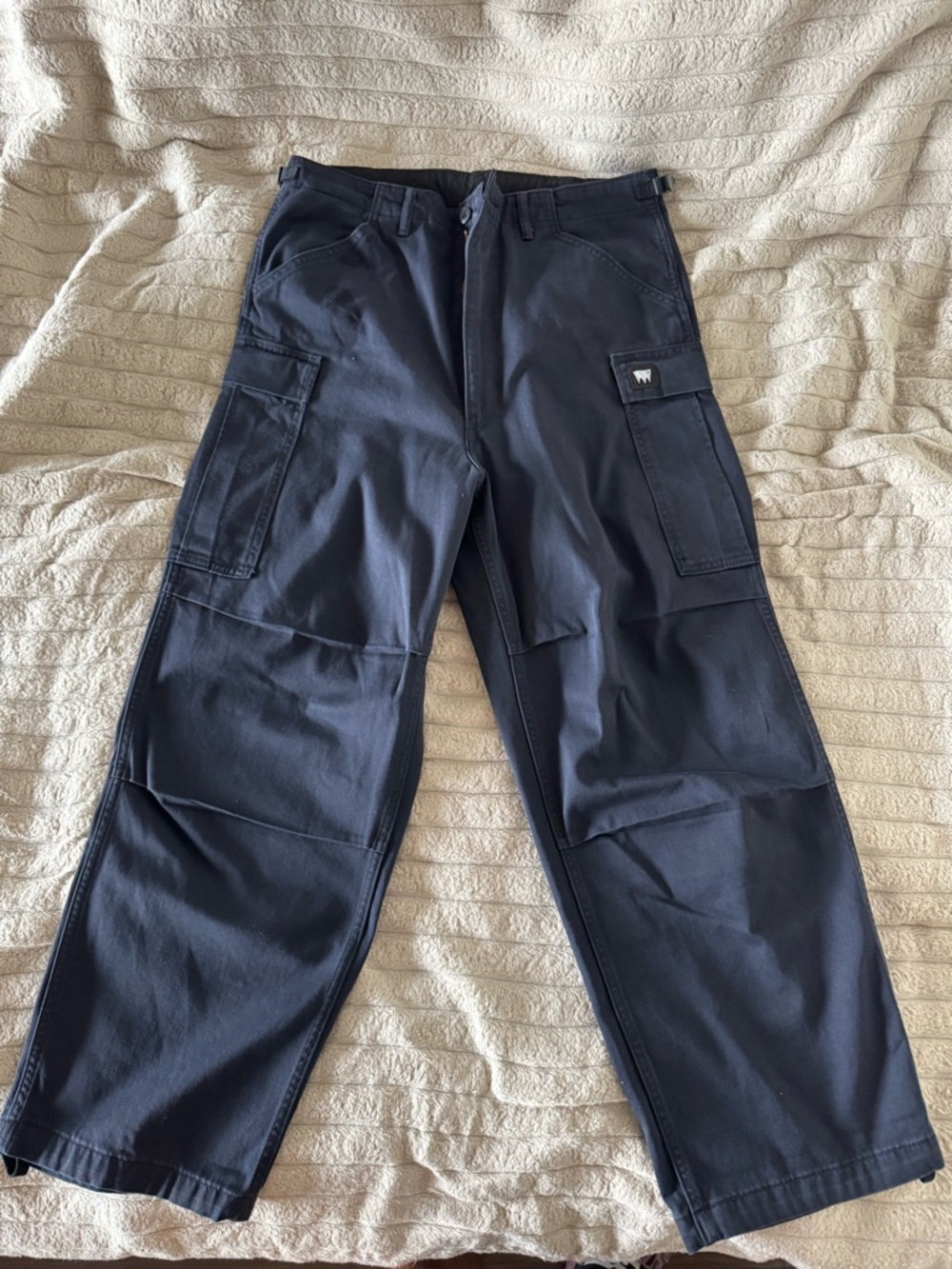 Levi's Navy Blue Cargo Pants with Utility Pockets